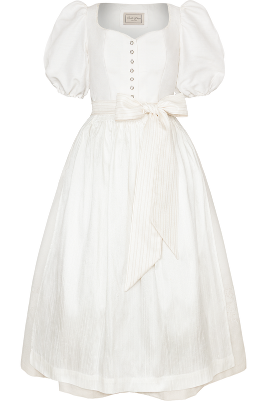 Hochzeitsdirndl lang mit Ärmel