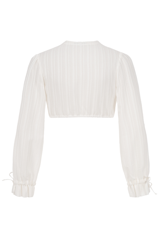 _STRIPED COTTON WHITE