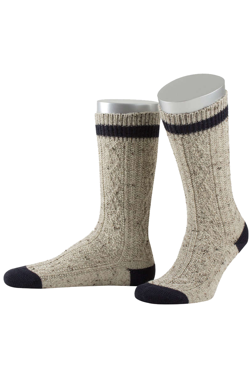 906-BEIGE MEL./MARINE